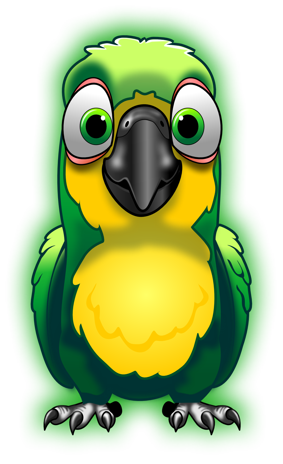 GOOV Parrot Mascot